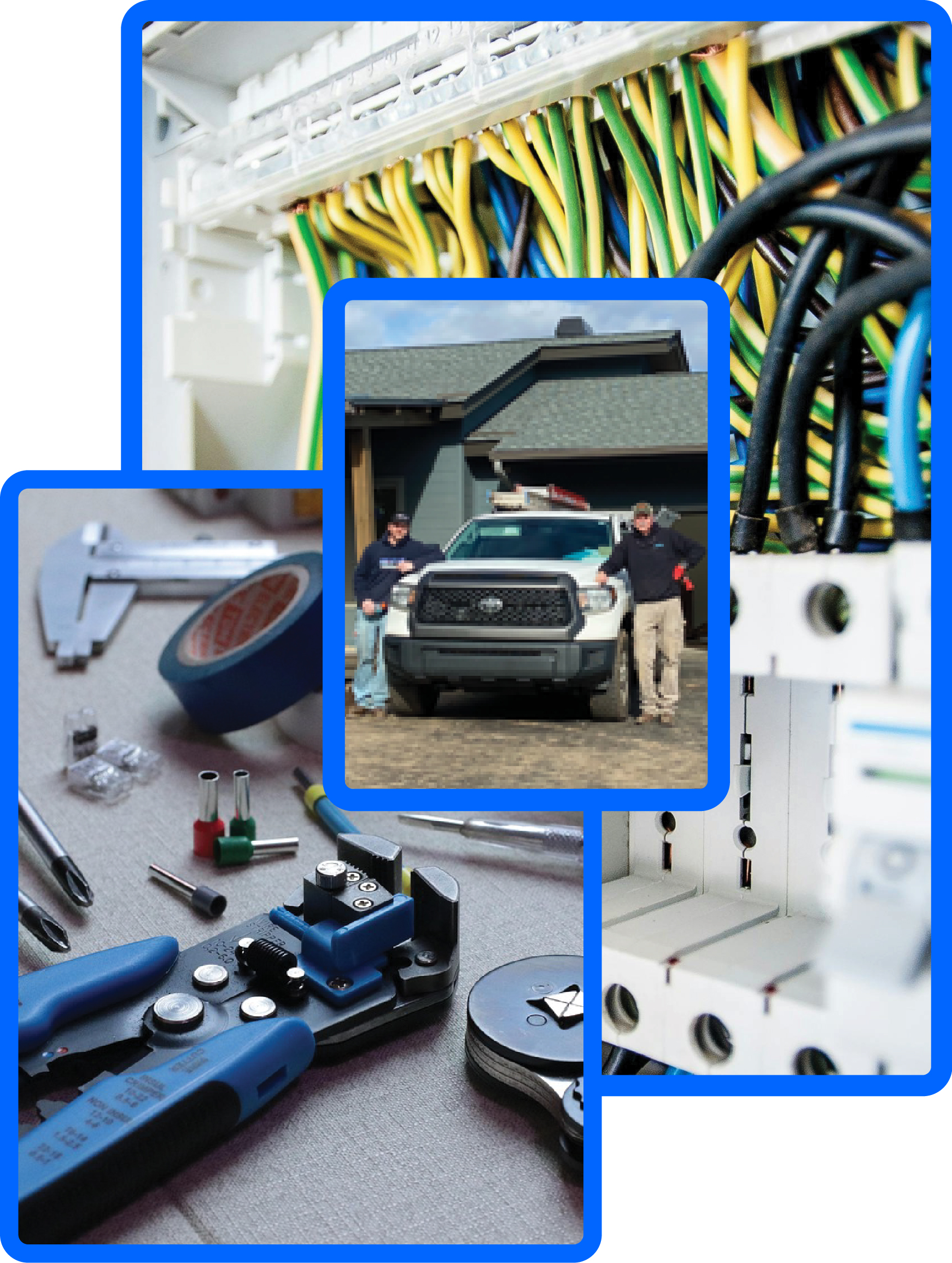 collage of electricians